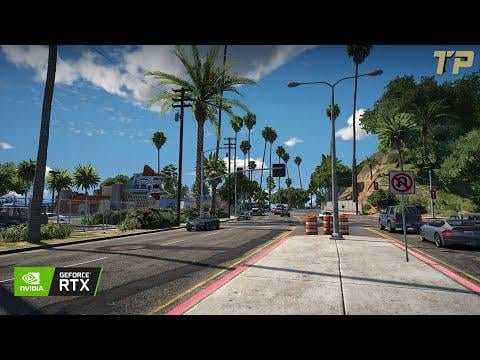 GTA 5 Mods – Ultra Realistic NVE Graphics Mod And Realistic Vegetation With Ray Tracing On RTX2060