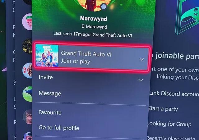 How is my friend playing GTA6?