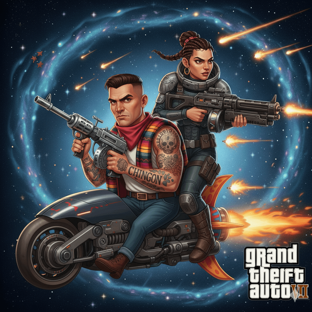 Think Gta 6 will feature space travel?