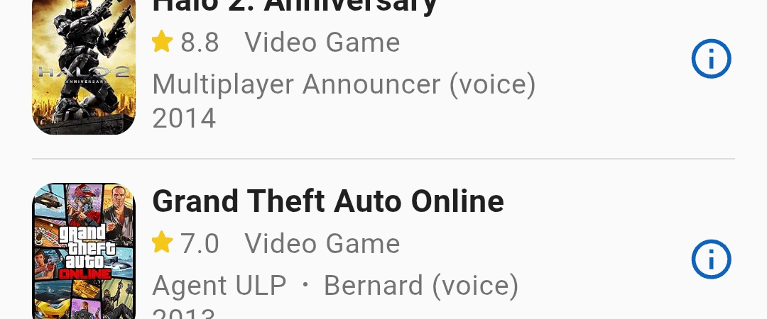 Agent ULP was recast to a familiar voice.