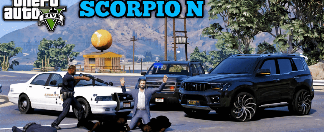 Didn’t expect the Scorpio N mod in GTA 5 to look THIS realistic 😳