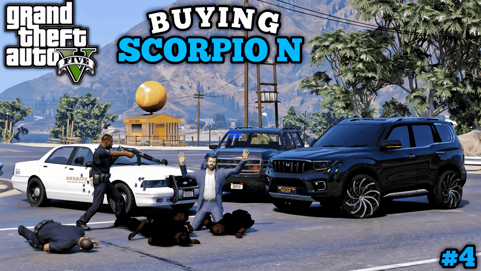 Didn’t expect the Scorpio N mod in GTA 5 to look THIS realistic 😳