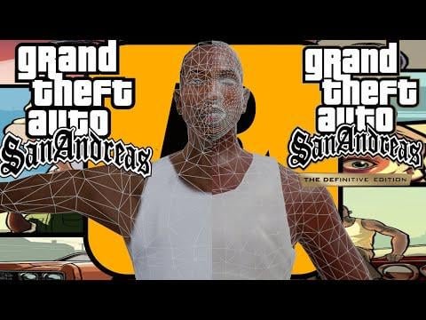 Grand Theft Auto San Andreas Model Comparison [Original Vs Definitive]