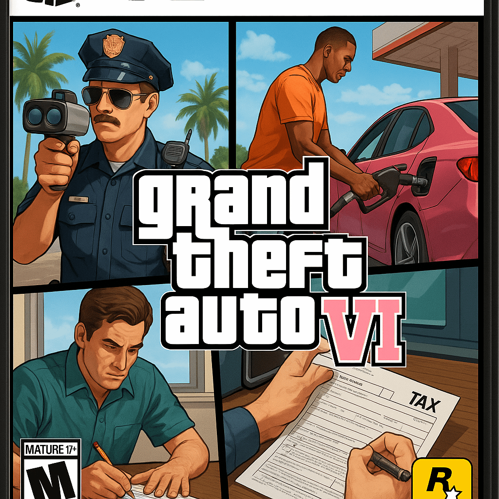 Gta 6 concept cover , tell me your opinions