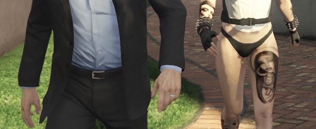 I found Michael with my online character