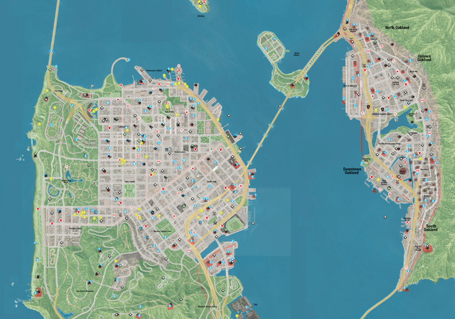 If GTA ever come back to San Fierro, how much Rockstar could change the map that was in Watch dogs 2? Is there any area they could add that Ubisoft forgot or didn’t add from real San Francisco?