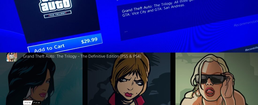 Is it better just to get the PS3 version over the PS4/5 version of the GTA Trilogy?