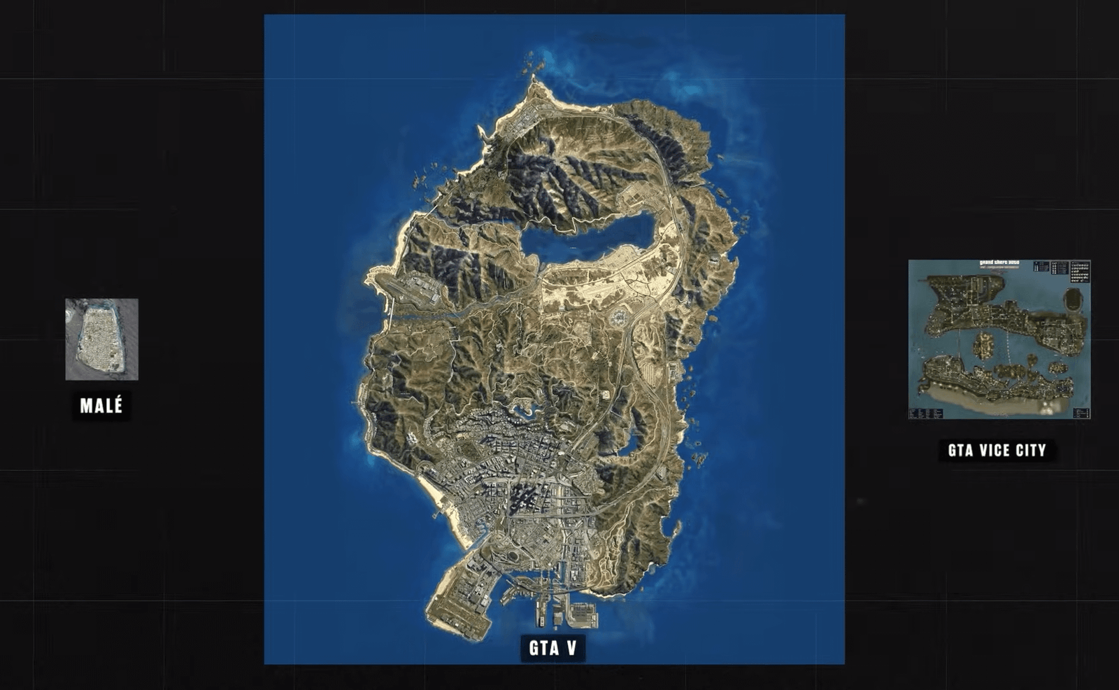 Male, Maldives compared to Vice City and Los Santos – from the latest RealLifeLore video