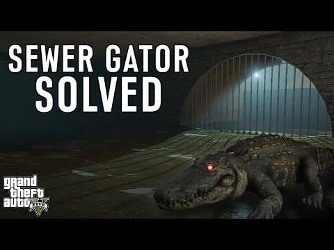 Rockstar has been teasing sewer gators since GTA IV, not just in GTA V’s tunnels