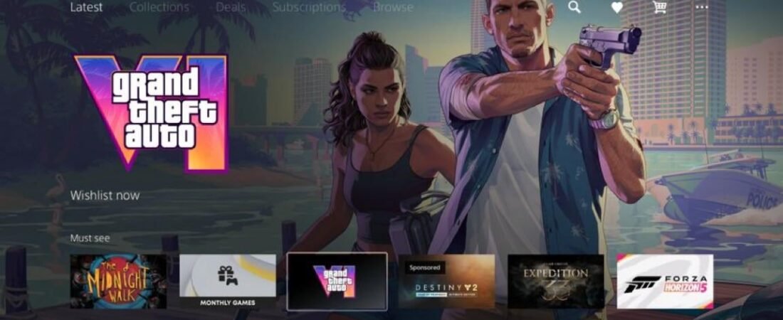 Feels so surreal to see GTA 6 on the PS Store