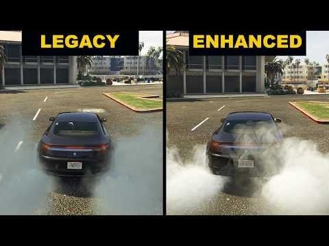 GTA 5 Enhanced PC vs Legacy