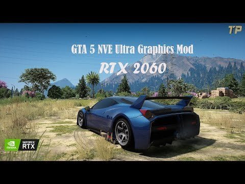 GTA 5 Mods – Ultra Realistic Graphics Mod And Realistic Highway With Ray Tracing On RTX2060
