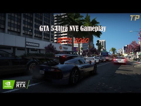 GTA 5 Mods – Ultra Realistic NVE Graphics Mod And Realistic Reflection With Cycle Mod On RTX2060