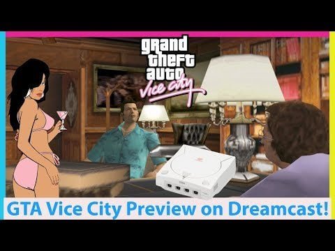 GTA Vice City on Dreamcast! A WIP Preview and It’s AMAZING