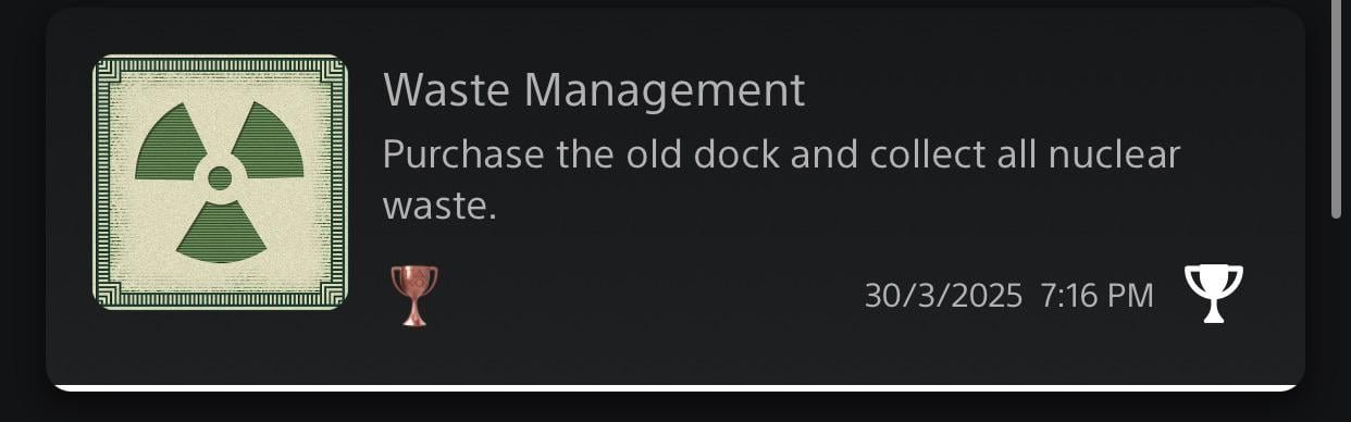 Nuclear waste collection