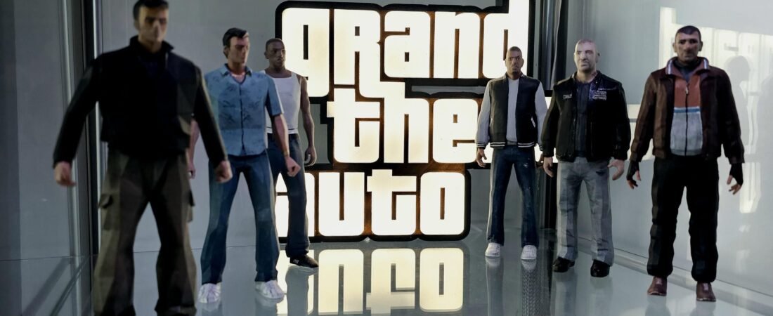 Custom 3D Printed/Painted GTA Character Display