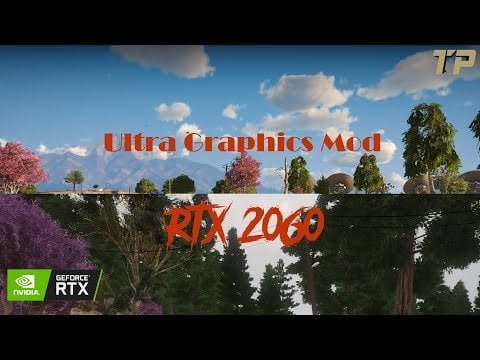GTA 5 Mods – Photorealistic Graphics Mod And Ray Tracing Gameplay With Dense Forest On RTX2060