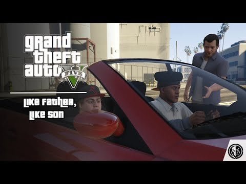 GTA V  Like father, like son (Chop/Father/son) I (Walkthrough no commentary)