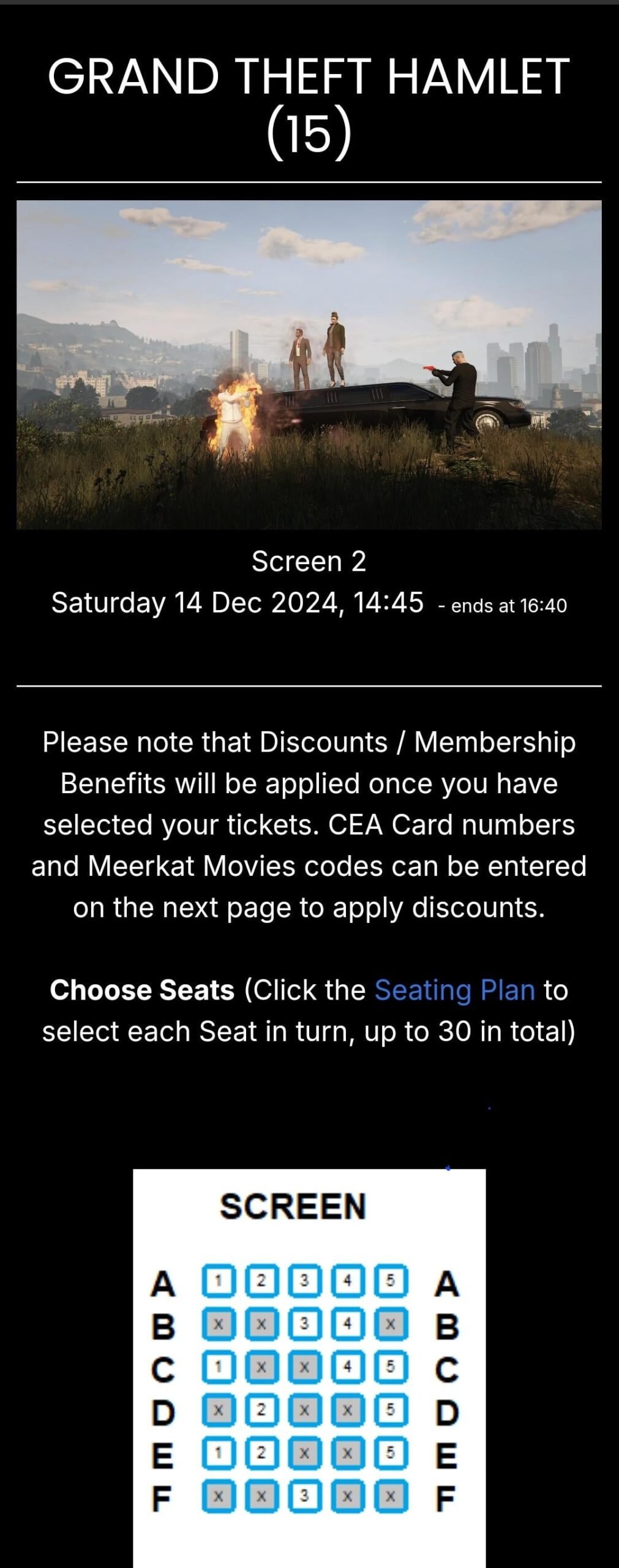 My local cinema is showing a screening of Grand Theft Hamlet??