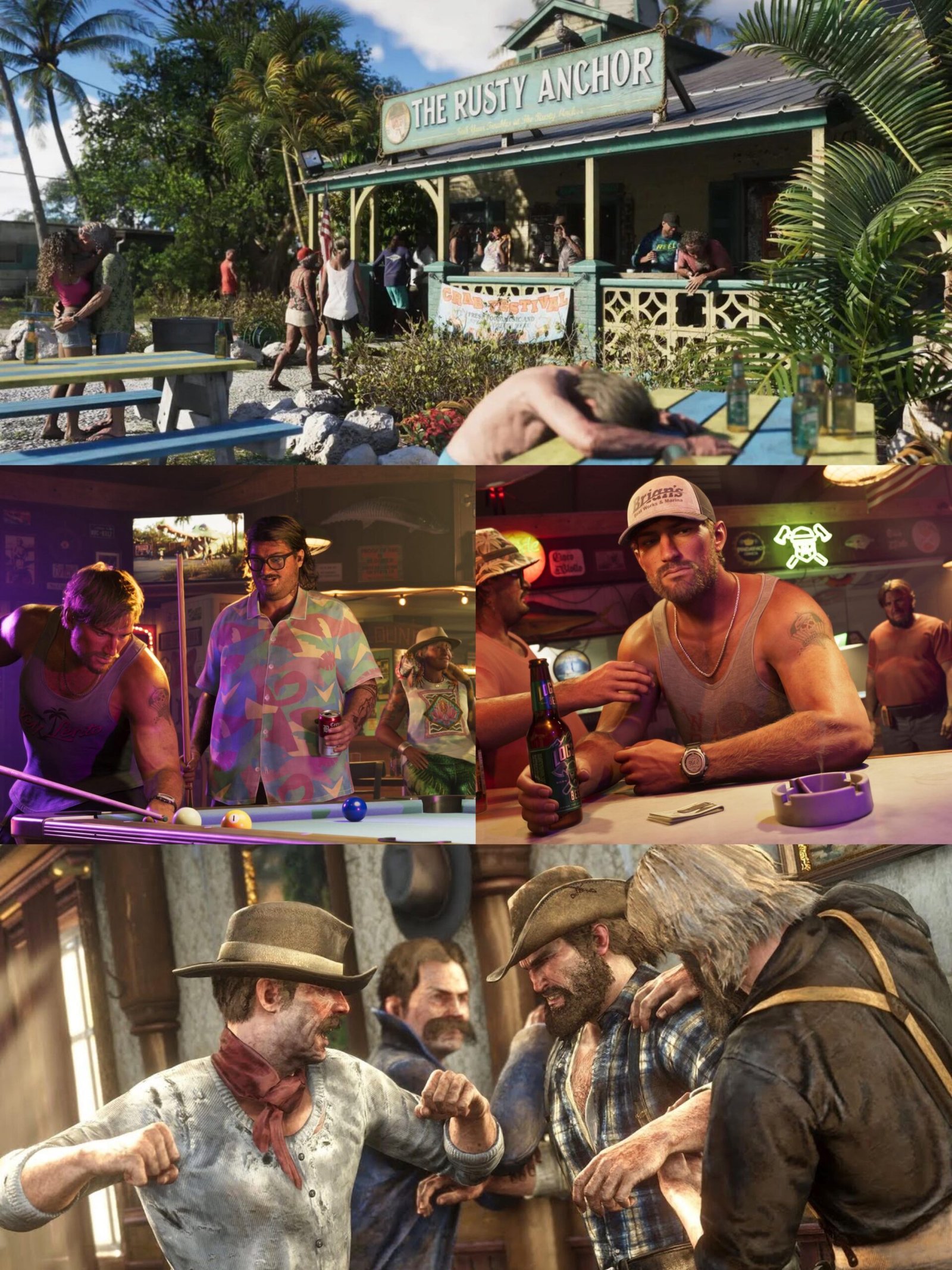 Starting Bar fights using only hand to hand combat in GTA 6