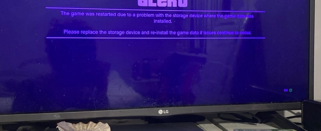 Bought this for Xbox 360 and got this error, help