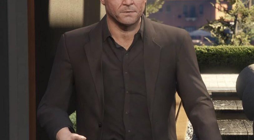 First look at Michael De Santa in the new GTA Online update that is releasing Dec 10th