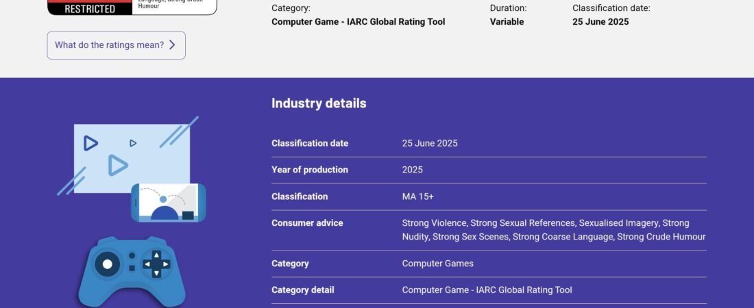 Gta 6 rating in Australia