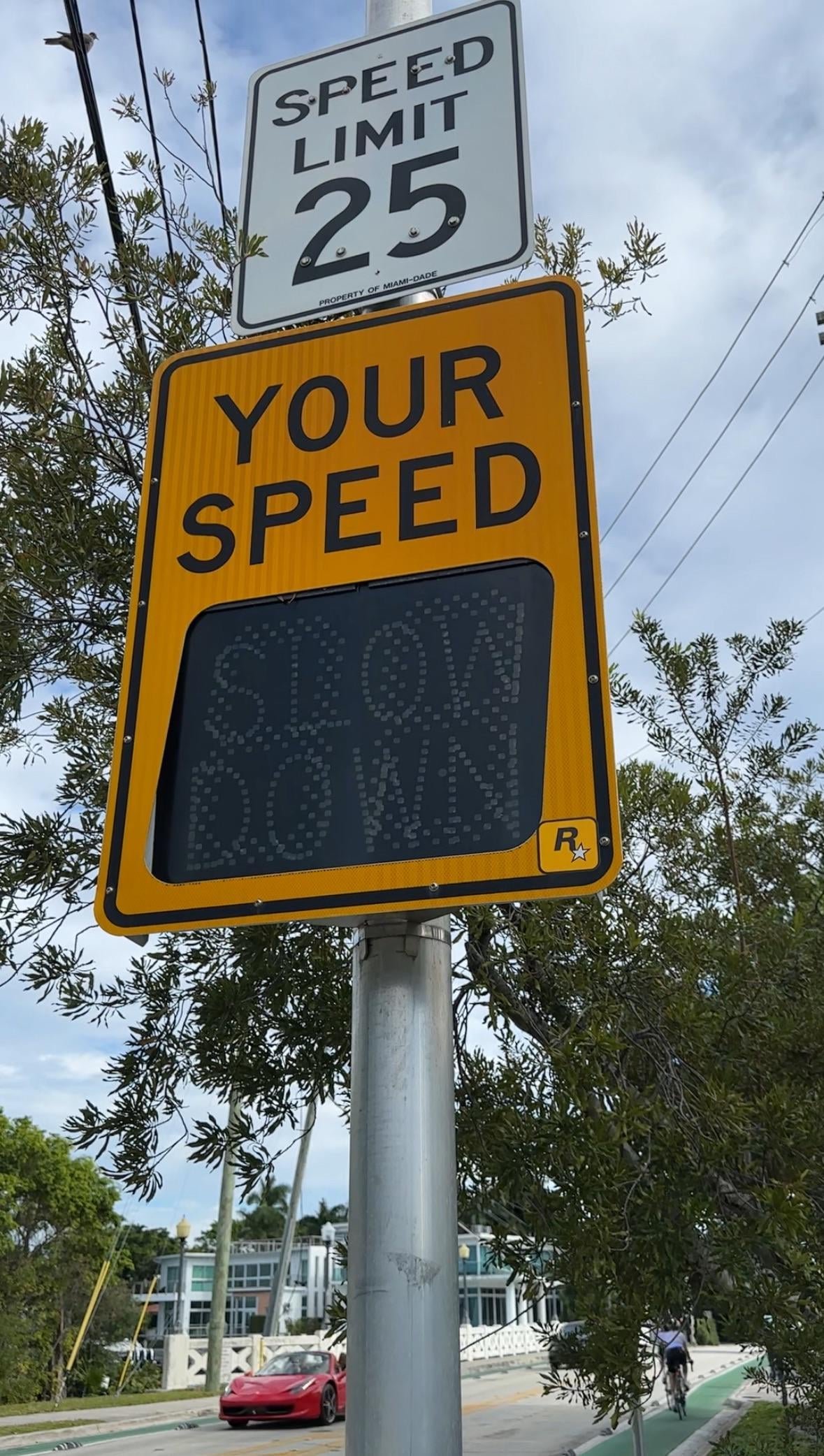 IRL easter egg found in South Beach?
