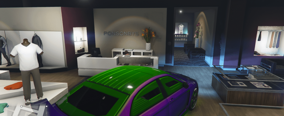 Just out shopping in Los Santos