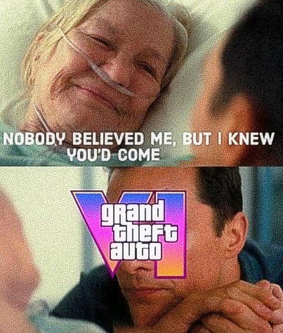Longest side quest ever: stay alive until GTA VI
