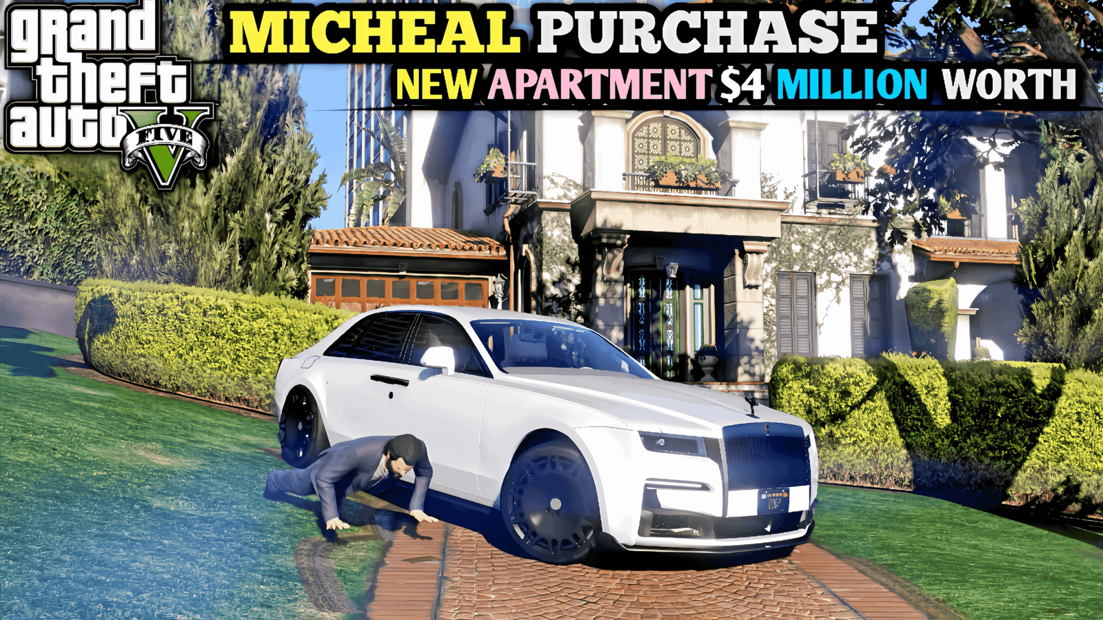 Michael Just Bought a $4,000,000 Mansion in GTA 5 🏡