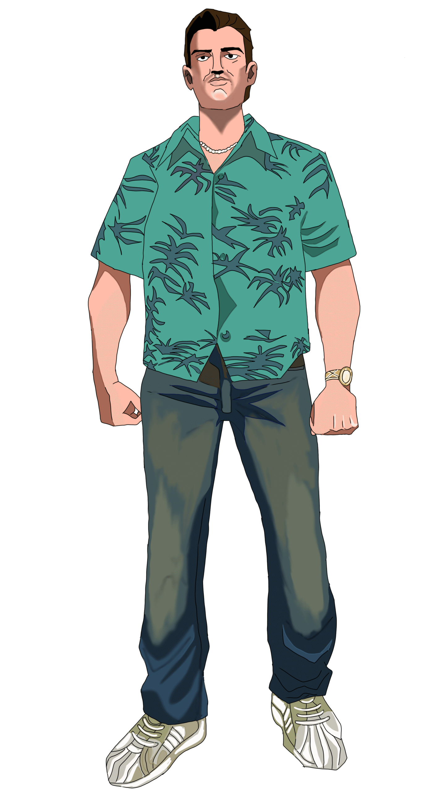 My drawing Tommy Vercetti