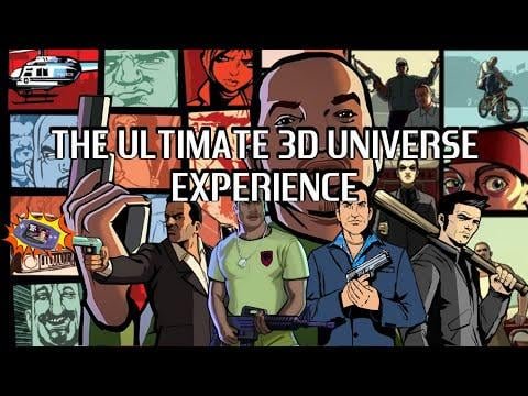 My experience with the 3D universe of GTA. Let me know what you guys think