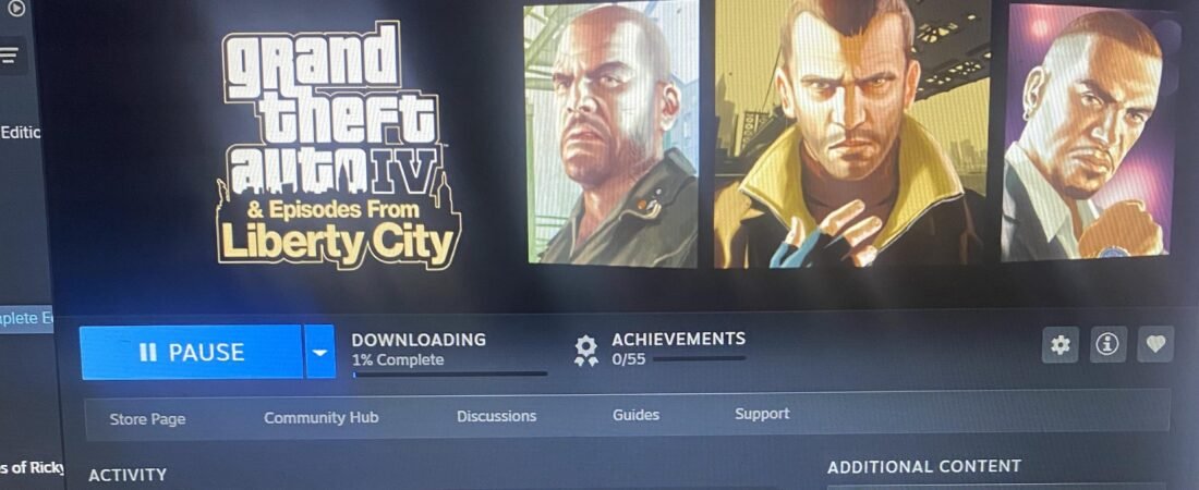 Played San Andreas and V. Now let’s see what this peak is all about.