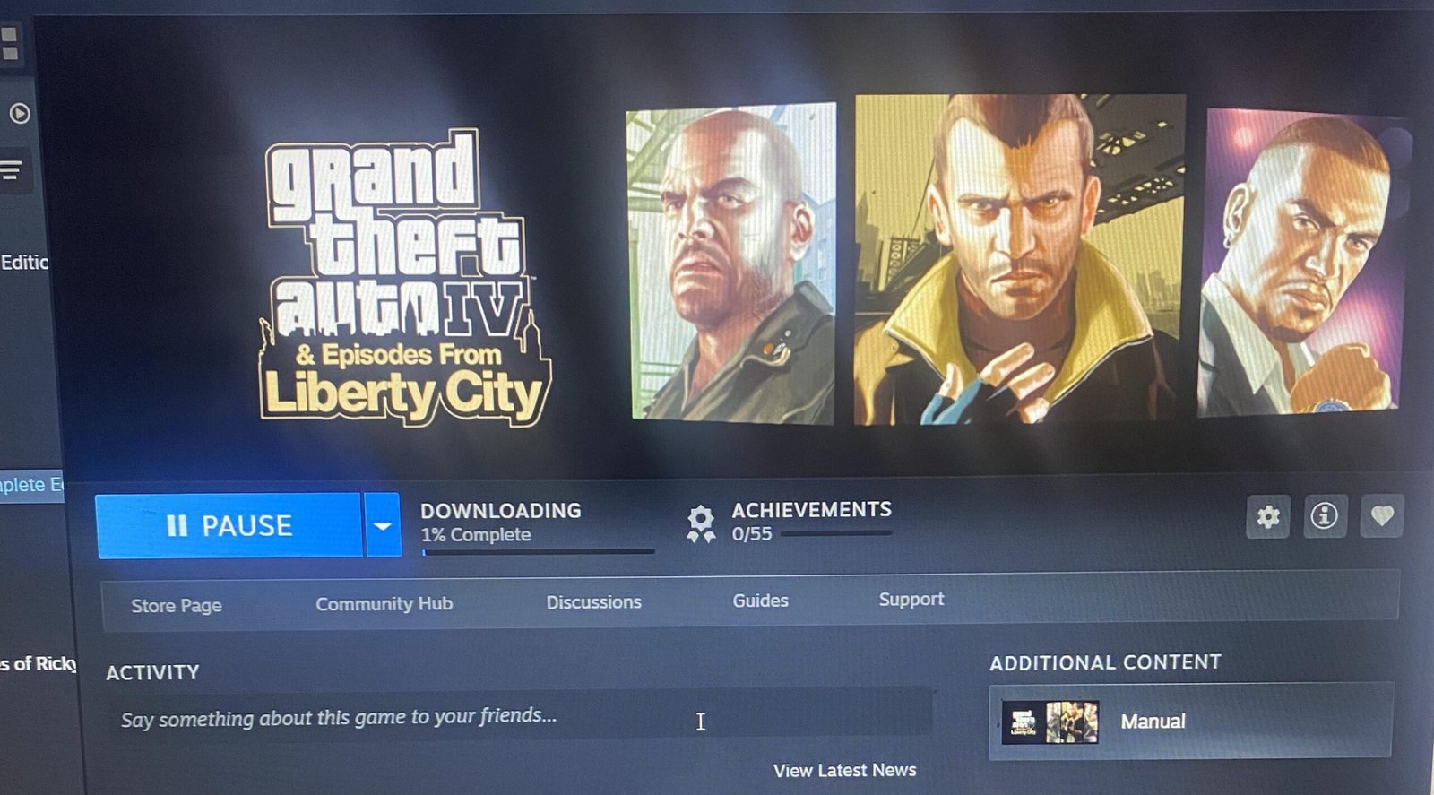 Played San Andreas and V. Now let’s see what this peak is all about.