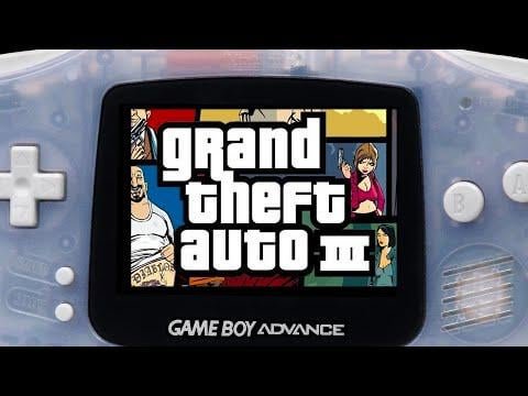 Unreleased Grand Theft Auto 3 for Game Boy Advance