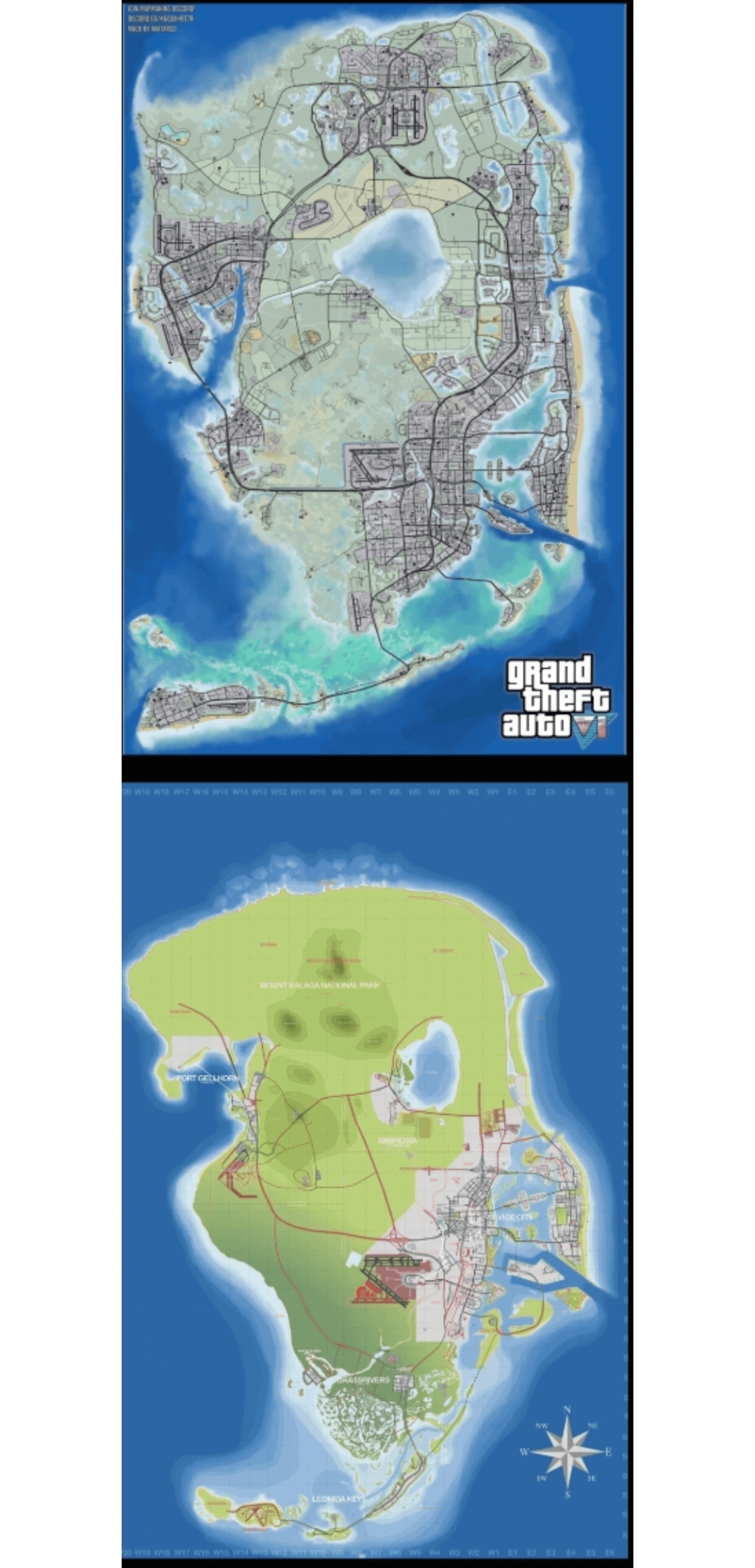 Why do these 2 maps look suspiciously similar?