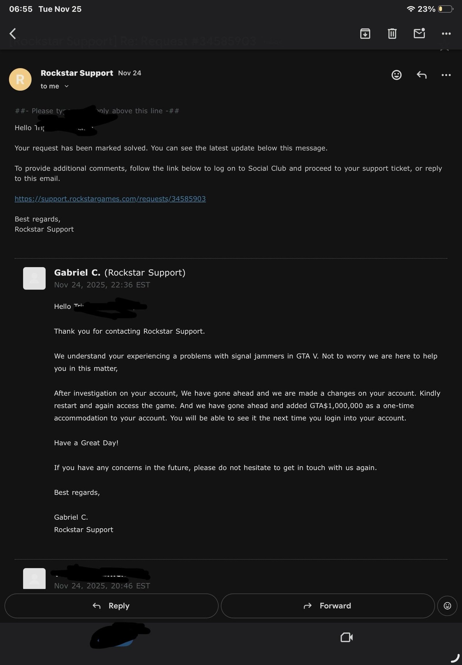 Wow, thanks Gabriel C.