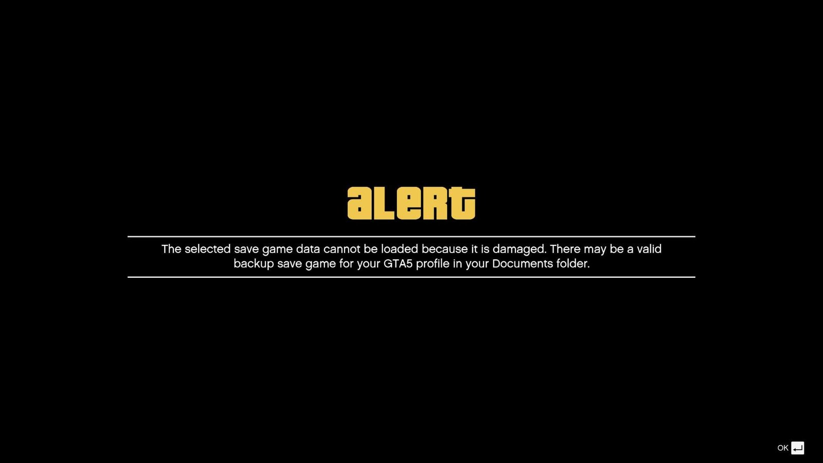 please help me. all mysaves show this error. i dont want to start from the very beginning of story mode again. my game locked me out during the cutscene after the jewel heist and when i turned my pc off my game starting doing this. please help me,.