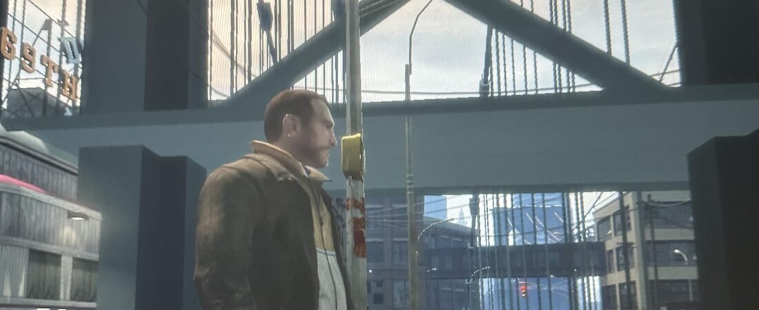 strange glitch in GTA 4 please help