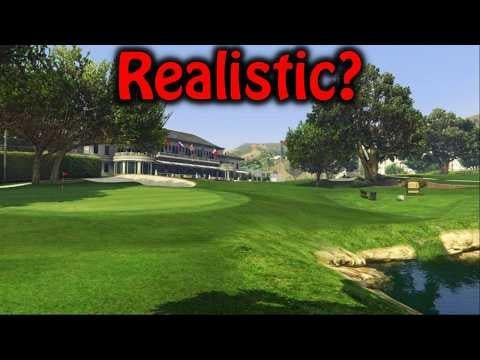 Examining The Quality of the Golf Course In GTA V
