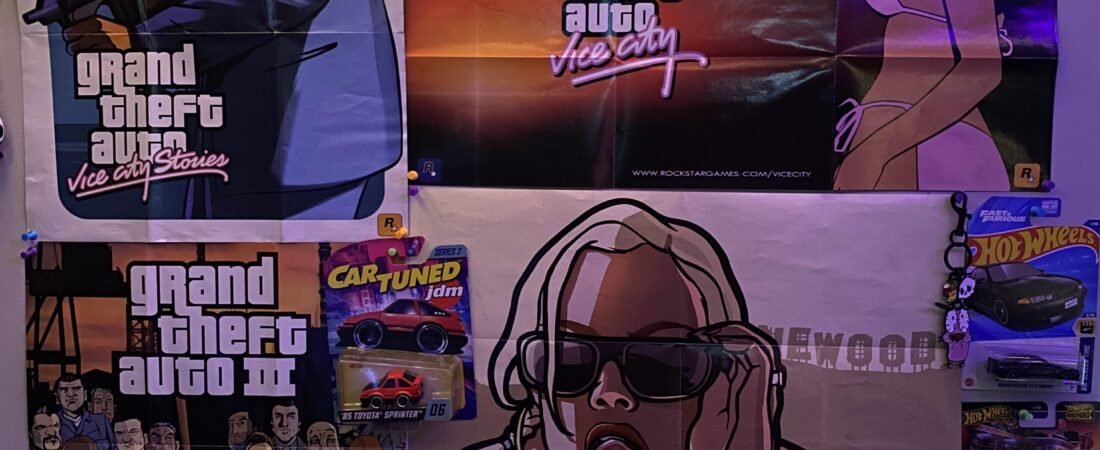 My small GTA wall