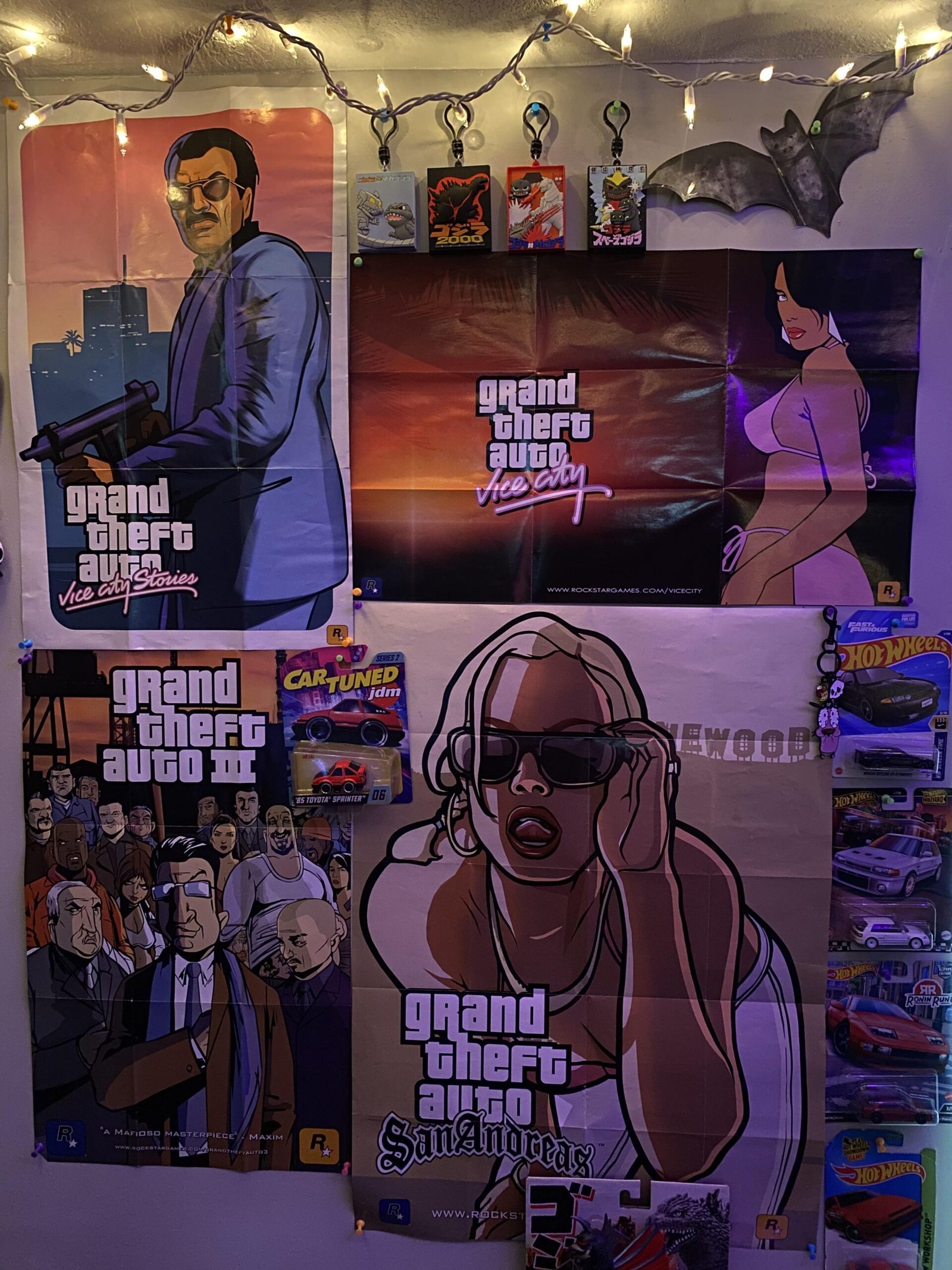 My small GTA wall