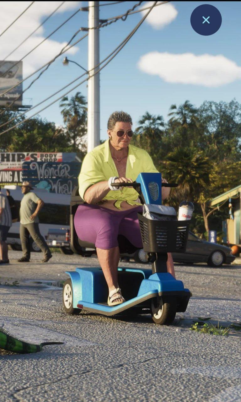 Am I an awful person for hoping we’ll be able to steal mobility scooters?
