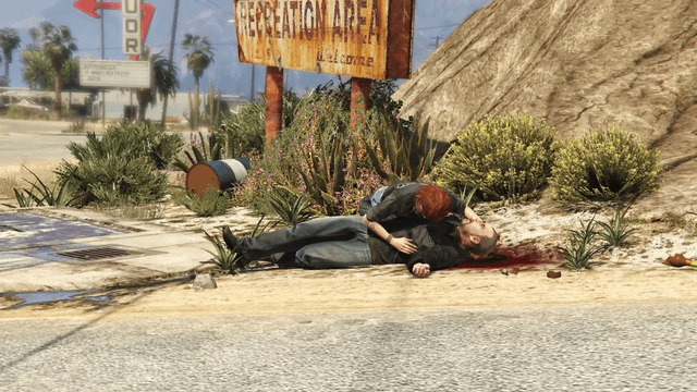 Rockstar games you owe me a debt buddy!