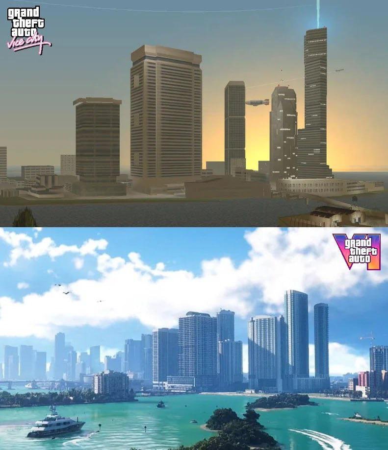 Same location, 22 years later.