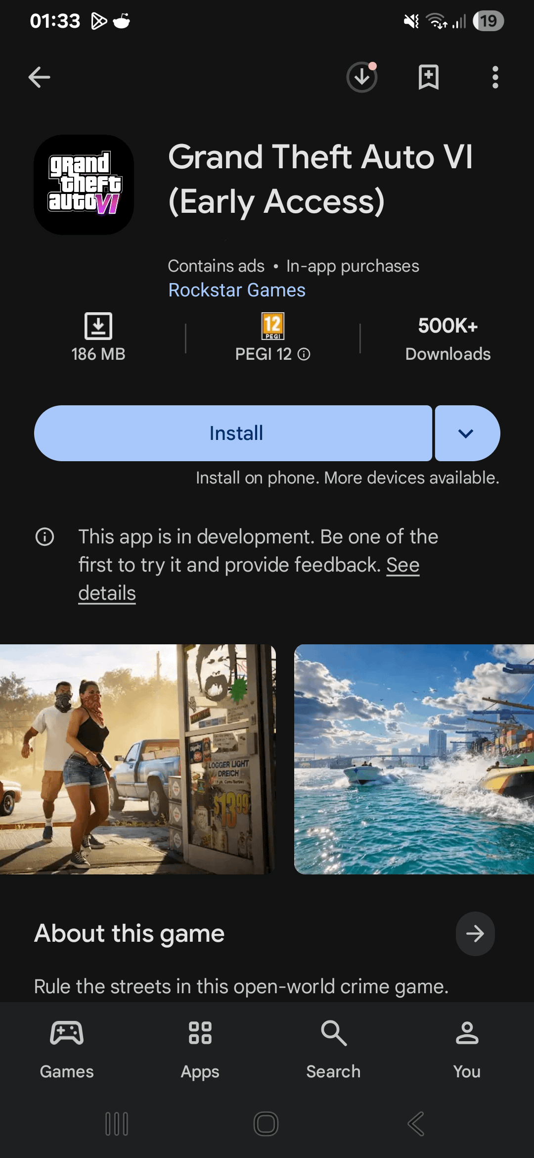 gta 6 is on phones!